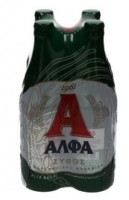 ΑΛΦΑ - ΜΠYΡΑ ΦΙΑΛΗ 4 X 500 ML